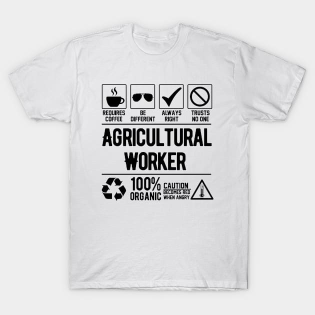 Agricultural worker T-Shirt by Graficof